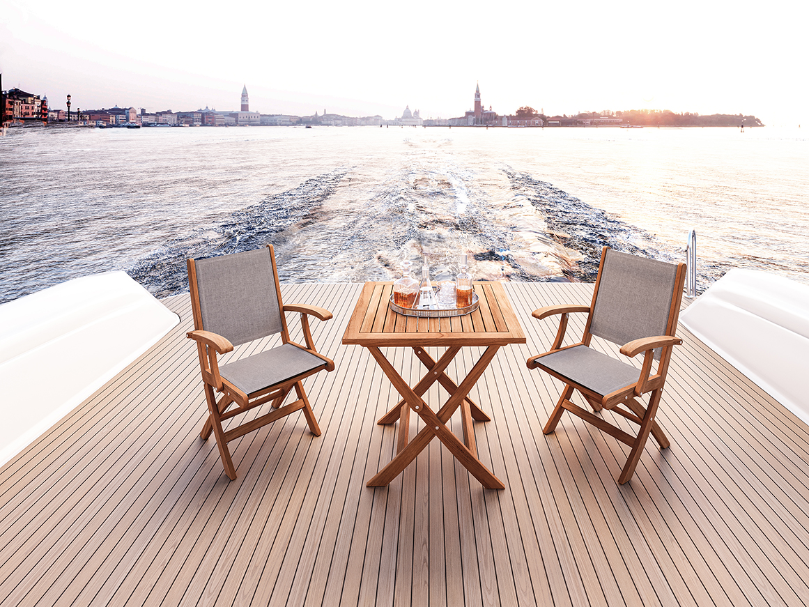 Kate folding armchair