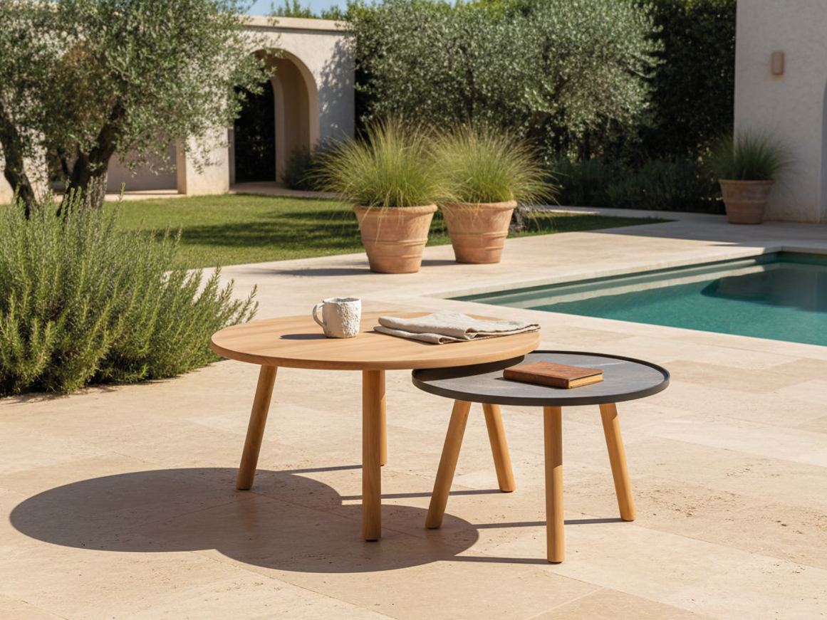 Marcella Lounge Nested coffee table