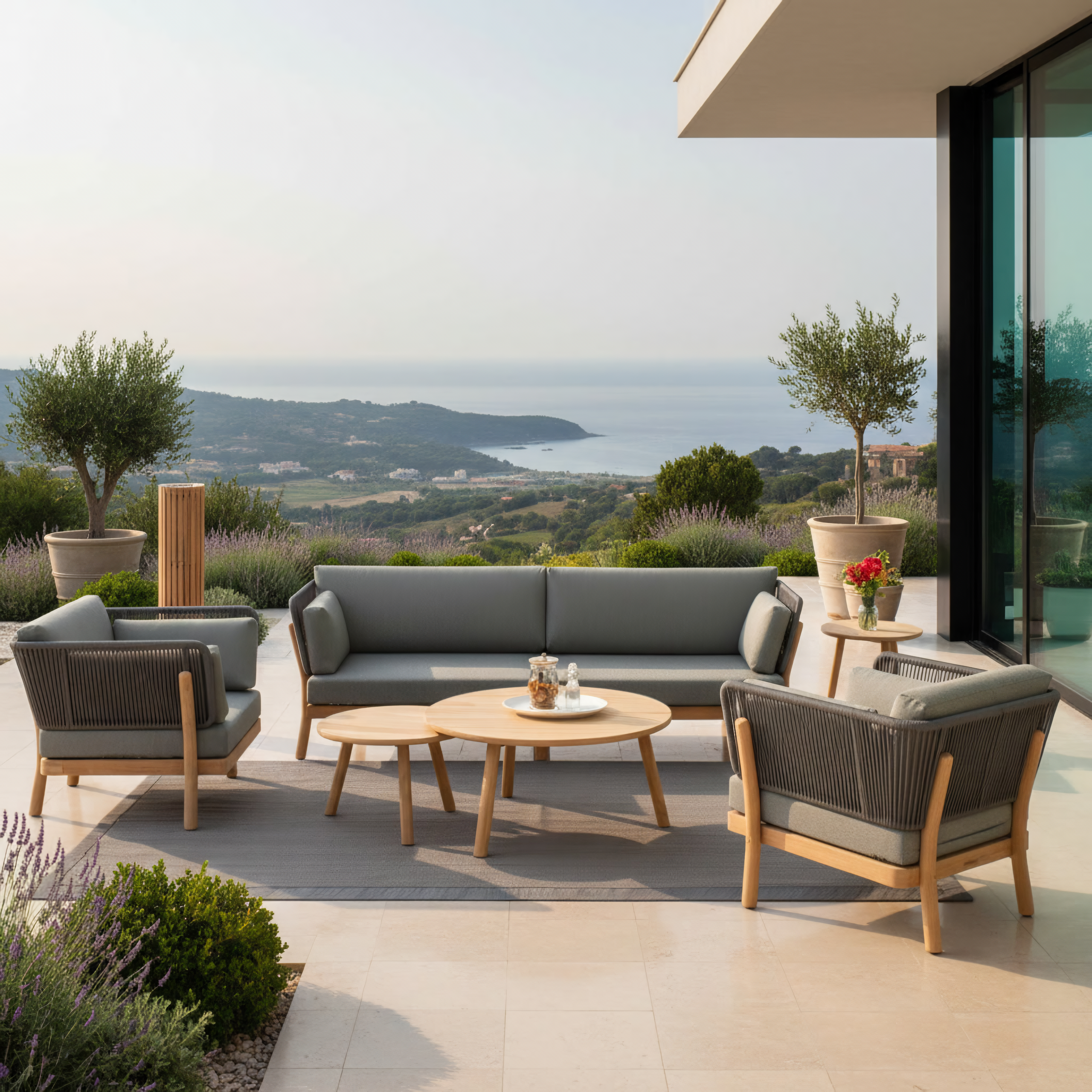 Marcella Lounge Nested coffee table