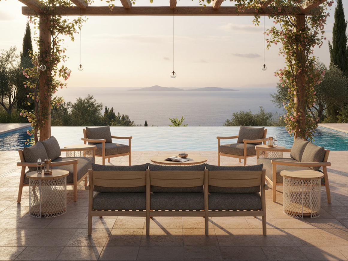 Isabella lounge love seat