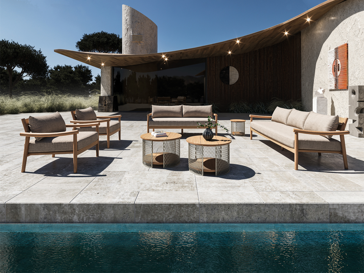 Isabella lounge love seat