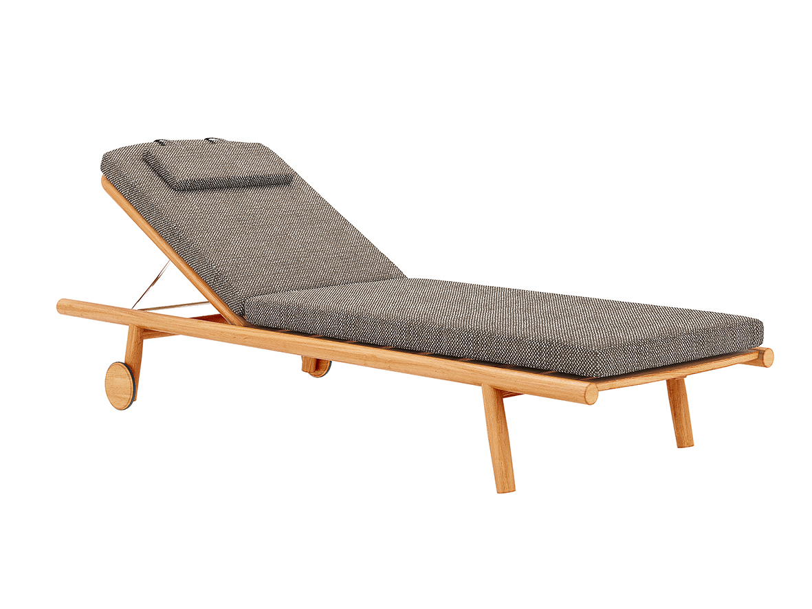 Isabella lounger with cushion Isabella lounger