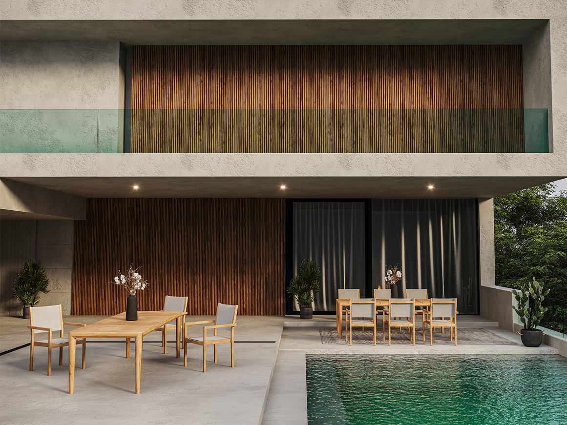 Isabella table with Kate recliner cloud 2 Isabella table