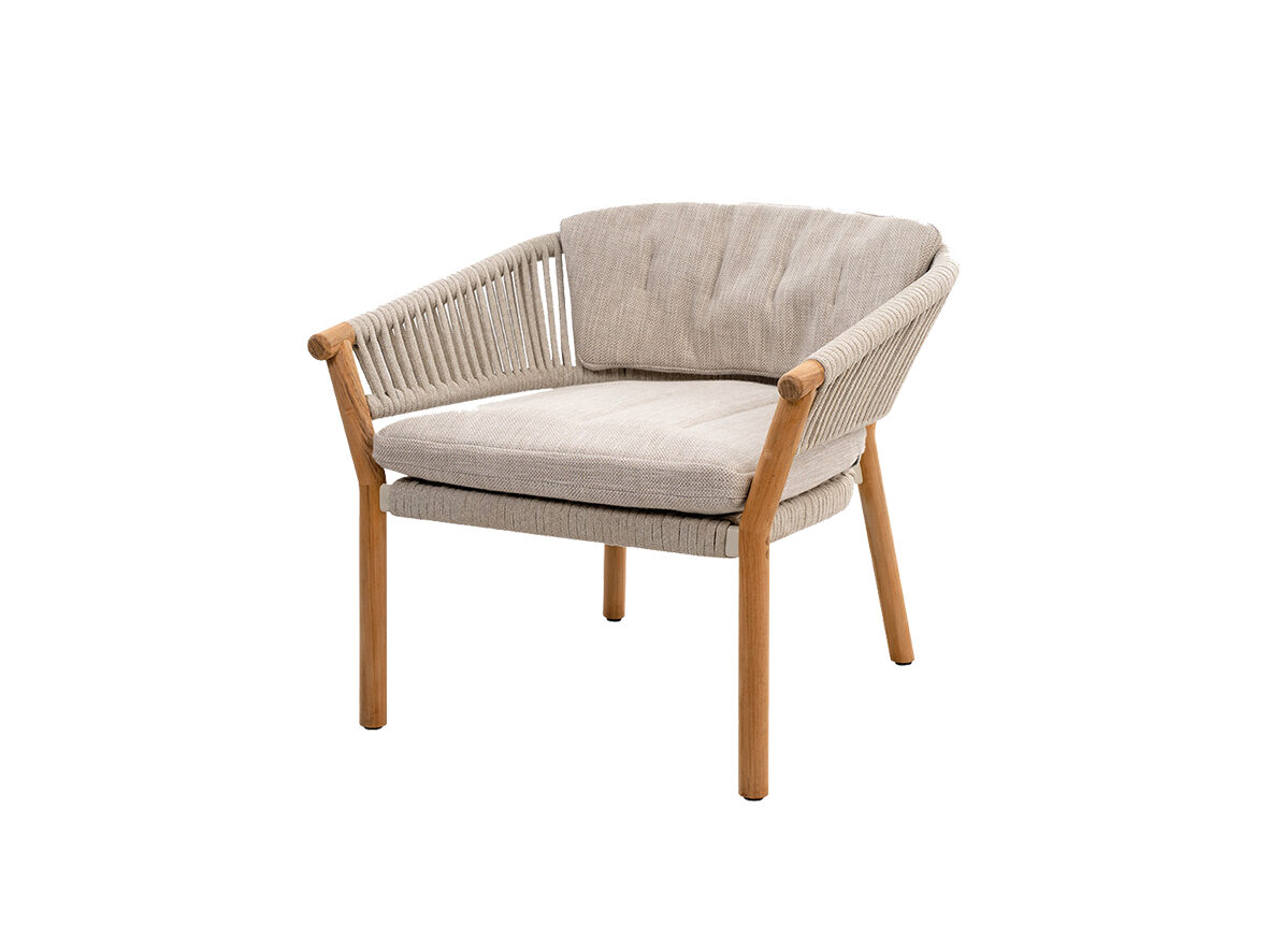 marcella club chair flat rope- home Marcella club chair - flat rope